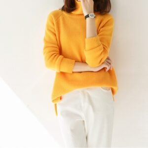 Cashmere sweater pineapple knit wool bottoming shirt