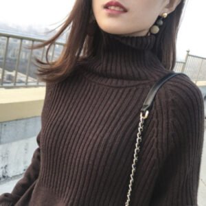 Women's cashmere sweater loose lazy wool knit