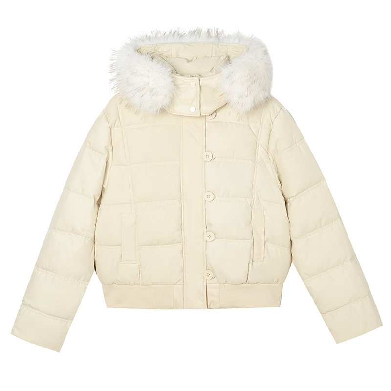 Workwear Parka Cotton-padded Clothes For Women Thick Warm Jacket - Image 5