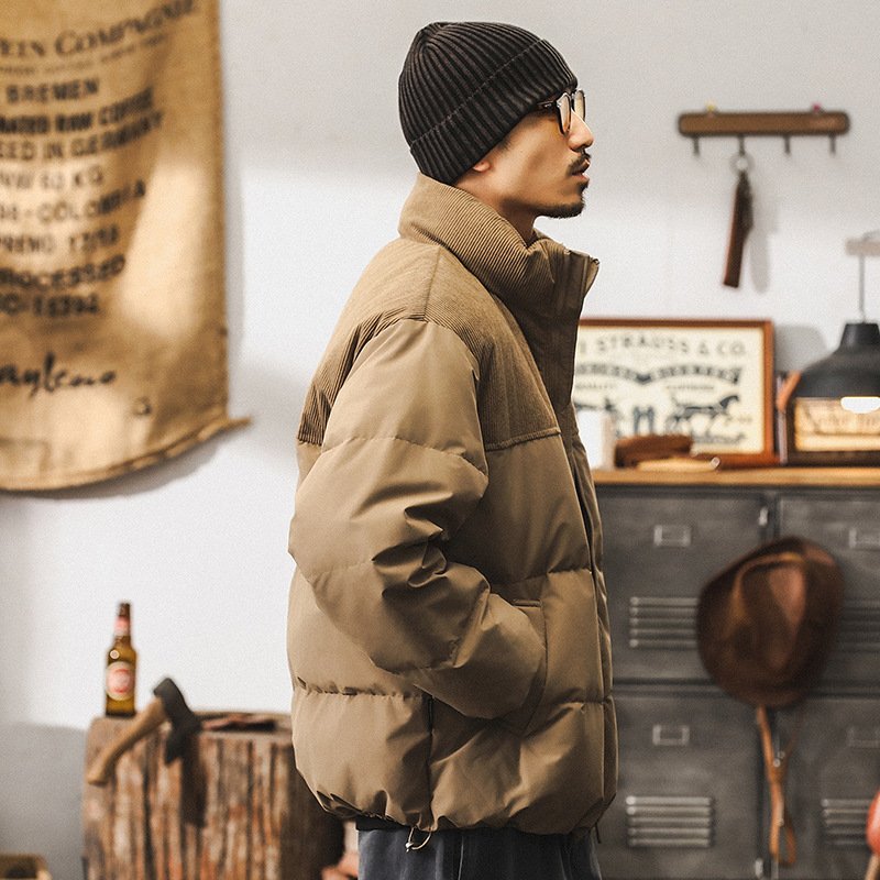 Duck Down Down Jacket Men's Winter American Outdoor - Image 4