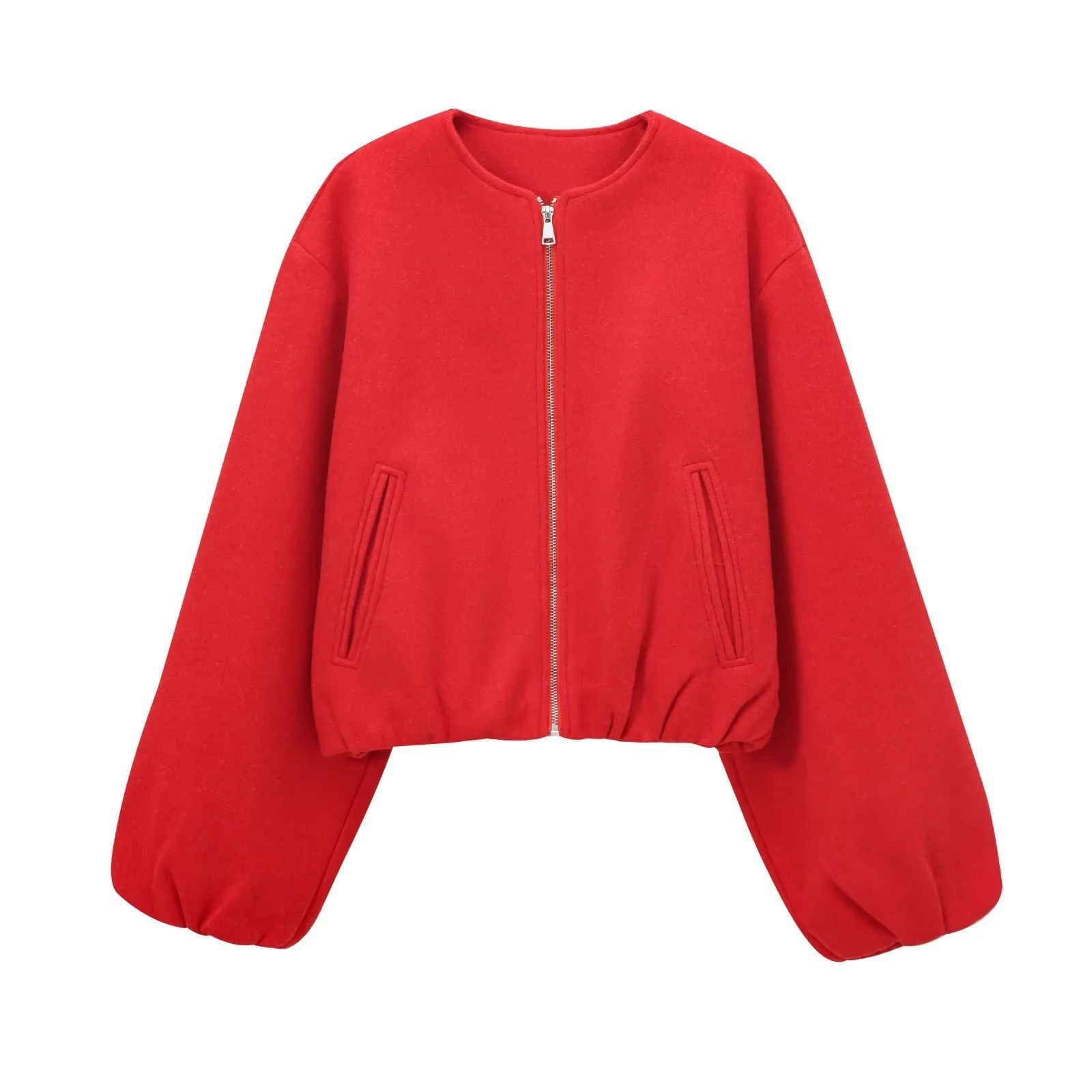 European And American Fashion Soft Bomber Jacket Coat - Image 10