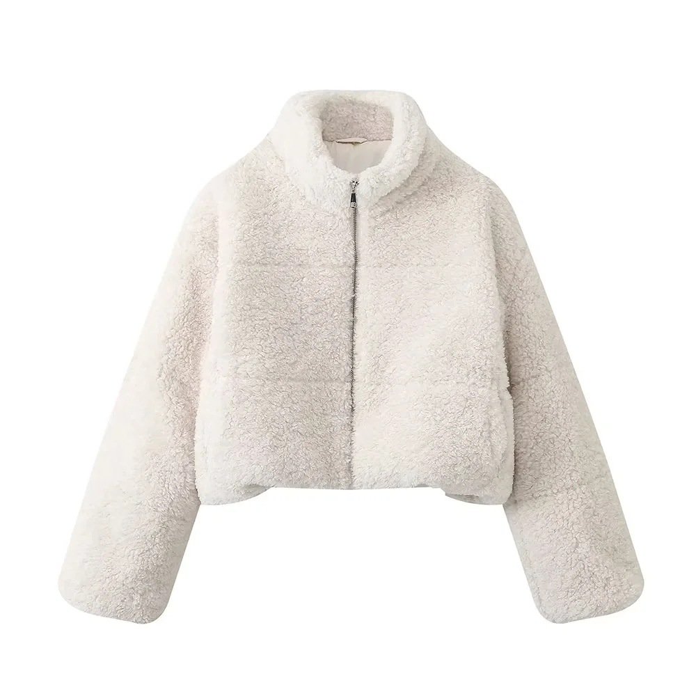 Fleece Short Cotton Jacket Jacket Coat - Image 2